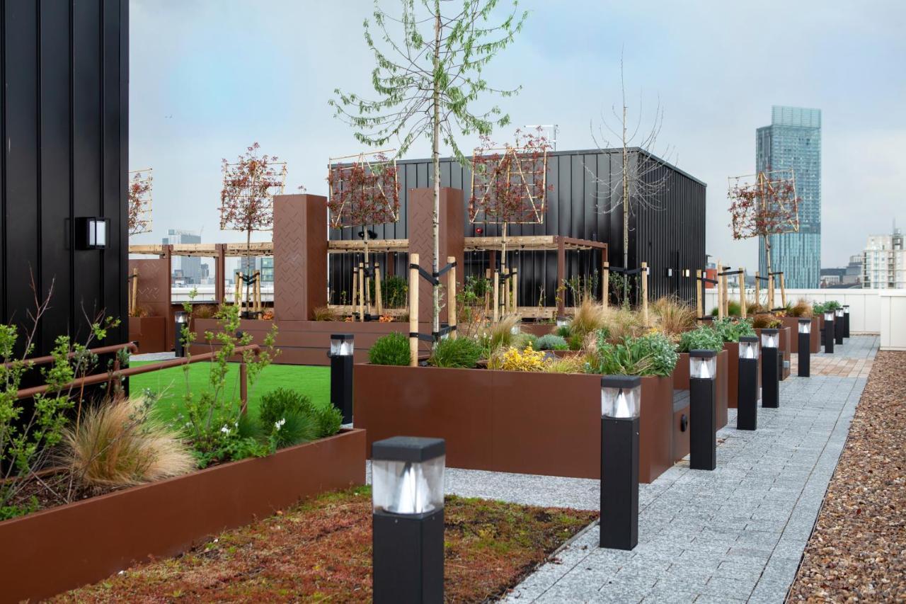 Castlefield Luxury Apartment Roof Garden Манчестър Екстериор снимка
